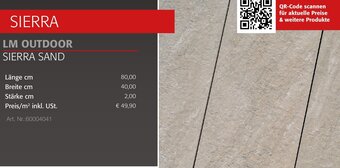 Liebmarkt LM OUTDOOR SIERRA SAND Angebot
