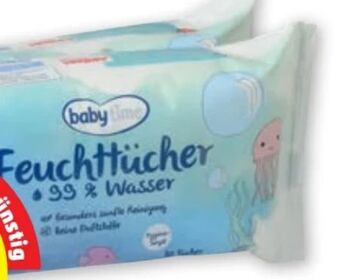 PENNY Feuchttücher aqua Angebot