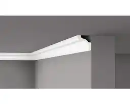 Hornbach Deckenleiste z20 weiß 1x2 m 8,5x9,0 cm Angebot