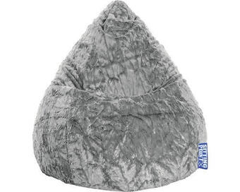 Hornbach Sitzkissen sitting point sitzsack beanbag fluffy l grau 70x90 cm Angebot