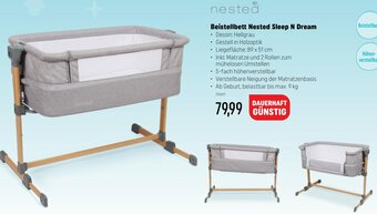 Smyths Toys nested Beistellbett Nested Sleep N Dream Angebot