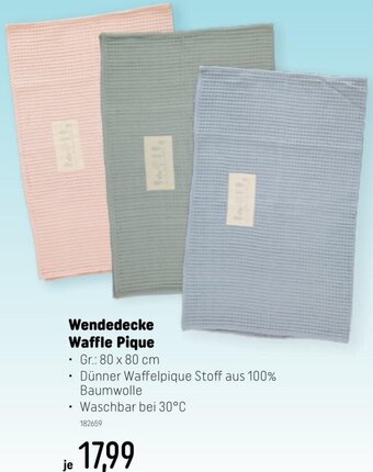 Smyths Toys Wendedecke Waffle Pique Angebot