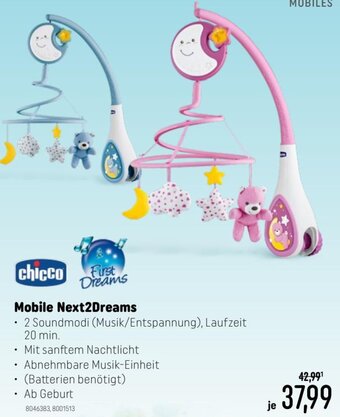 Smyths Toys chicco Mobile Next2Dreams Angebot