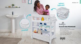 Smyths Toys babylo Savannah Bade-Wickelkombi Angebot
