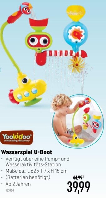 Smyths Toys Yookidoo Wasserspiel U-Boot Angebot