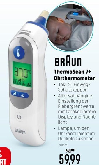 Smyths Toys Braun ThermoScan 7+ Ohrthermometer Angebot