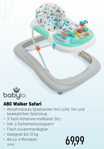 Smyths Toys babylo. ABC Walker Safari Angebot