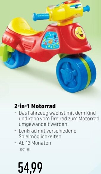 Smyths Toys 2-in-1 Motorrad Angebot