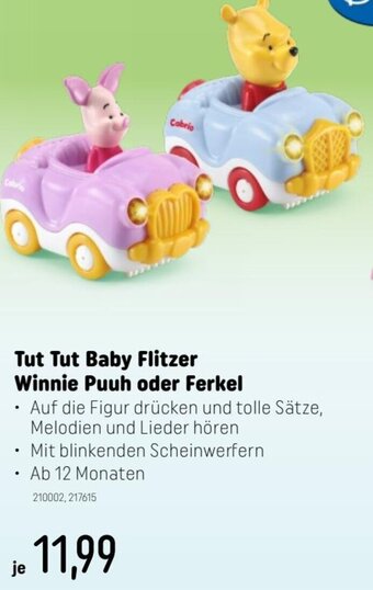 Smyths Toys Tut Tut Baby Flitzer Winnie Puuh oder Ferkel Angebot