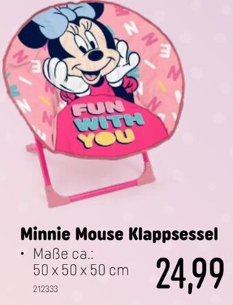 Smyths Toys Minnie Mouse Klappsessel Angebot