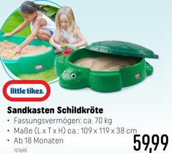 Sandkasten Schildkröte