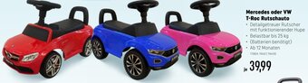 Smyths Toys Mercedes oder VW T-Roc Rutschauto Angebot