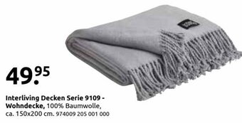 Rutar Interliving Decken Serie 9109-Wohndecke, ca. 150x200 cm Angebot
