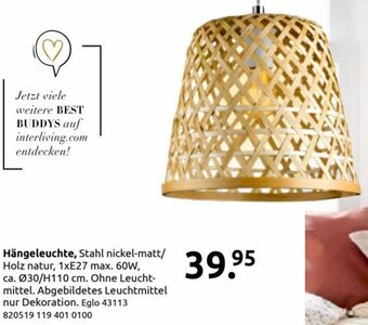 Rutar Hängeleuchte Angebot