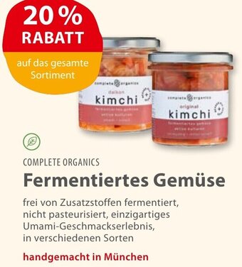 Basic COMPLETE ORGANICS Fermentiertes Gemüse Angebot