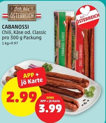 PENNY CABANOSSI Angebot