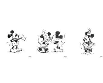 Hornbach Leinwandbild disney mickey & minnie i 3er-set 3x 30x30 cm Angebot