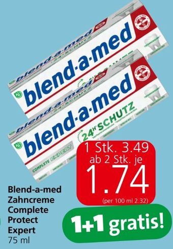 Eurospar Zahncreme complete protect expert Angebot