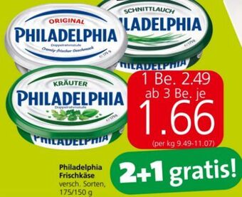 Spar Philadelphia frischkäse Angebot