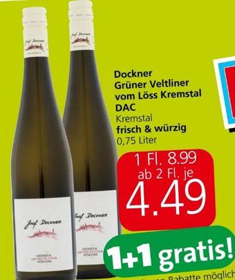 Spar Grüner veltliner Angebot