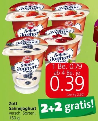 Spar Sahnejoghurt Angebot