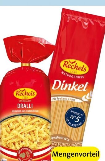 Eurospar Goldmarke teigwaren Angebot