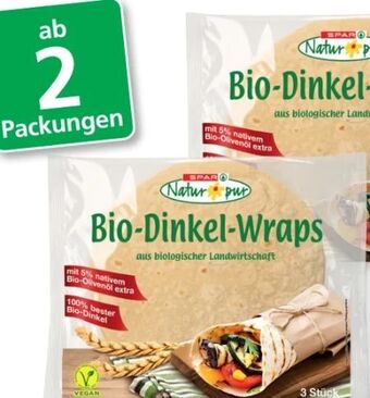 SPAR Gourmet Bio dinkel-wraps Angebot
