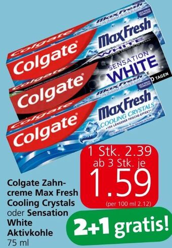 Eurospar Zahncreme max fresh Angebot