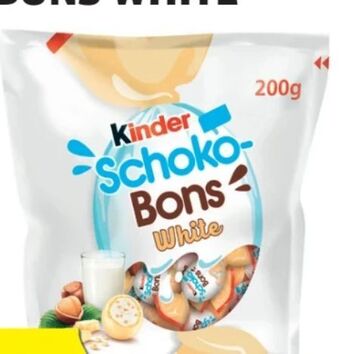 Hofer Kinder schokobons white Angebot