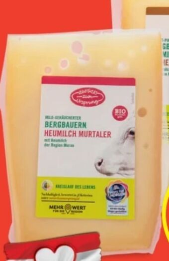 Hofer Bio-heumilch-käsespezialität Angebot