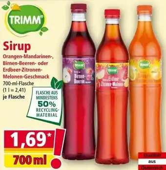 Norma Sirup 700 ml Angebot