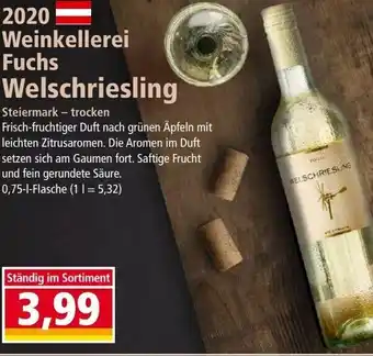 Norma 2020 Weinkellerei Fuchs Welschriesling Angebot