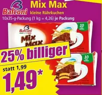 Norma Balconi Mix Max Angebot