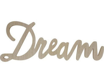 Hornbach Schriftzug dream holz 7,6x2,9 cm Angebot