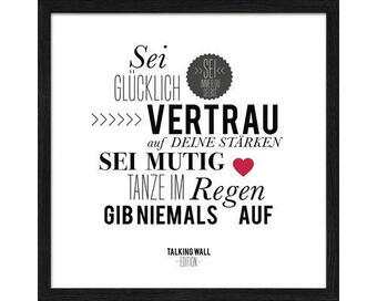 Hornbach Fertigbild gerahmt red heart 33x33 cm Angebot