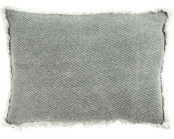 Hornbach Kissen aiko dunkelgrau 40x60 cm Angebot