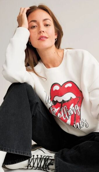 Damen-sweatshirt the-rolling-stones