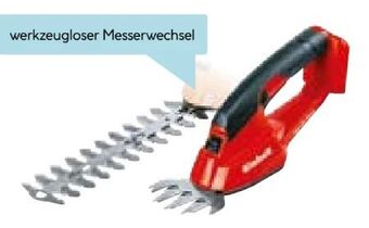 Hellweg Akku-gras-strauchschere ge-cg 18 li solo Angebot