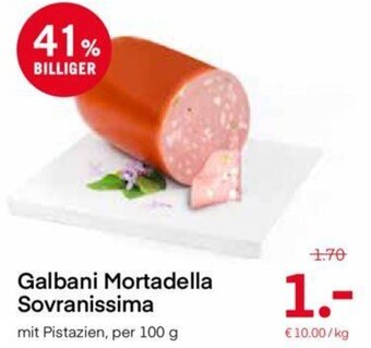MPreis Galbani Mortadella Sovranissima 100g Angebot