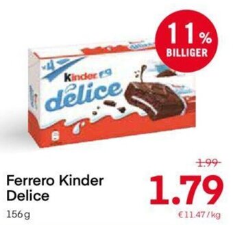 MPreis Ferrero Kinder Delice 156g Angebot