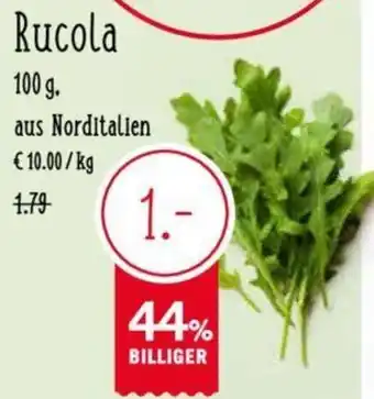 MPreis Rucola 100g Angebot