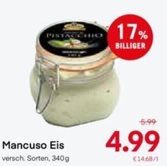 MPreis Mancuso Eis 340g Angebot