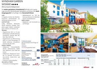 Alltours WYNDHAM GARDEN WISMAR Angebot