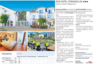 Alltours R&R HOTEL STRANDALLEE Angebot