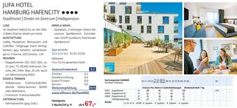 Alltours JUFA HOTEL HAMBURG HAFENCITY Angebot