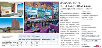 Alltours LEONARDO ROYAL HOTEL AMSTERDAM Angebot