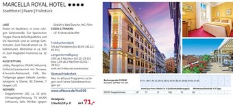 Alltours MARCELLA ROYAL HOTEL Angebot