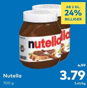 T&G Nutella 700 g Angebot