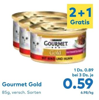 T&G Gourmet Gold 85g, versch. Sorten Angebot