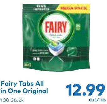 T&G Fairy Tabs All in One Original 100 Stück Angebot